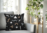 Moxo Abstract Reversible Indoor/Outdoor Square Pillow