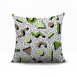 Moxo Abstract Reversible Indoor/Outdoor Square Pillow