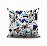 Moxo Abstract Reversible Indoor/Outdoor Square Pillow