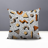 Moxo Abstract Reversible Indoor/Outdoor Square Pillow