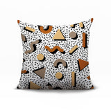 Moxo Abstract Reversible Indoor/Outdoor Square Pillow