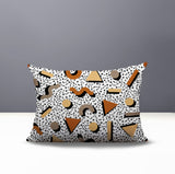 Moxo Abstract Reversible Indoor/Outdoor Lumbar Pillow