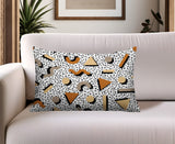 Moxo Abstract Reversible Indoor/Outdoor Lumbar Pillow