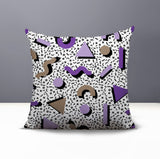 Moxo Abstract Reversible Indoor/Outdoor Square Pillow