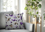 Moxo Abstract Reversible Indoor/Outdoor Square Pillow