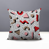 Moxo Abstract Reversible Indoor/Outdoor Square Pillow
