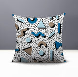 Moxo Abstract Reversible Indoor/Outdoor Square Pillow