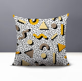 Moxo Abstract Reversible Indoor/Outdoor Square Pillow