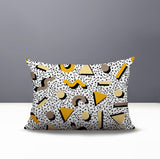 Moxo Abstract Reversible Indoor/Outdoor Lumbar Pillow