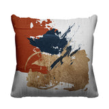 Muya Abstract Outdoor Reversible Throw Square Pillow