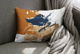 Muya Abstract Outdoor Reversible Throw Rectangular Pillow
