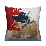 Muya Abstract Outdoor Reversible Throw Square Pillow