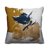 Muya Abstract Outdoor Reversible Throw Square Pillow
