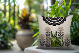 Nara Tiger Reversible Indoor/Outdoor Square Pillow