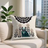 Nara Tiger Reversible Indoor/Outdoor Square Pillow