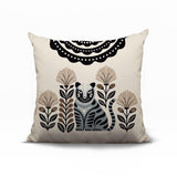 Nara Tiger Reversible Indoor/Outdoor Square Pillow