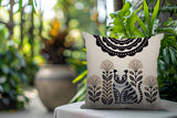 Nara Tiger Reversible Indoor/Outdoor Square Pillow