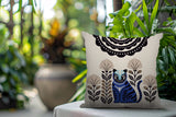 Nara Tiger Reversible Indoor/Outdoor Square Pillow