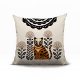 Nara Tiger Reversible Indoor/Outdoor Square Pillow