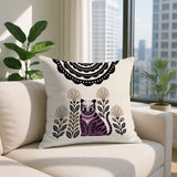 Nara Tiger Reversible Indoor/Outdoor Square Pillow