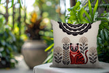 Nara Tiger Reversible Indoor/Outdoor Square Pillow