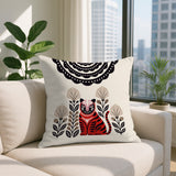Nara Tiger Reversible Indoor/Outdoor Square Pillow