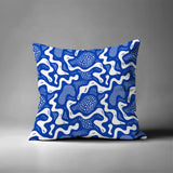 Dominique Coral Reefs Square Indoor/Outdoor Throw Pillow