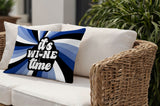 Downton It's Wine Lumbar Indoor/Outdoor Throw Pillow