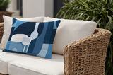 Fairbanks Wine Bottle Lumbar Indoor/Outdoor Throw Pillow