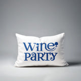 Fairfield Wine Party Lumbar Indoor/Outdoor Throw Pillow
