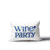 Fairfield Wine Party Lumbar Indoor/Outdoor Throw Pillow