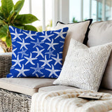Fletcher Star Fish Square Indoor/Outdoor Throw Pillow