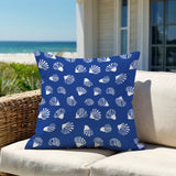 Hahn Sea Shells Square Indoor/Outdoor Throw Pillow