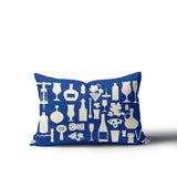 Hyatt Wine And Lumbar Indoor/Outdoor Throw Pillow