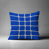Knotty Nautical Knot Square Indoor/Outdoor Throw Pillow