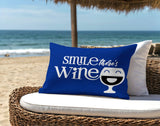 Marcelina Smile There's Lumbar Indoor/Outdoor Throw Pillow