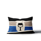 Molsley Wine Bottle Lumbar Indoor/Outdoor Throw Pillow