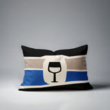Molsley Wine Bottle Lumbar Indoor/Outdoor Throw Pillow
