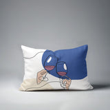 Penny Two Hands Lumbar Indoor/Outdoor Throw Pillow