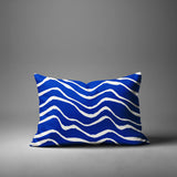 Richardson Ocean Waves Lumbar Indoor/Outdoor Throw Pillow