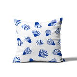 Richmond Sea Shell Square Indoor/Outdoor Throw Pillow