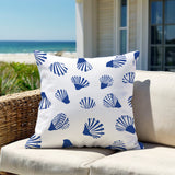 Richmond Sea Shell Square Indoor/Outdoor Throw Pillow