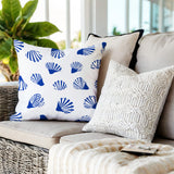Richmond Sea Shell Square Indoor/Outdoor Throw Pillow