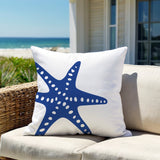 Scarlett Star Fish Square Indoor/Outdoor Throw Pillow