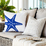 Scarlett Star Fish Lumbar Indoor/Outdoor Throw Pillow