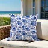 Shutterfield Sea Shell Square Indoor/Outdoor Throw Pillow
