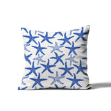 Theba Star Fish Square Indoor/Outdoor Throw Pillow