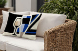 Winefield Wine Bottle Lumbar Indoor/Outdoor Throw Pillow