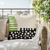 Nea Reversible Indoor/Outdoor Square Pillow