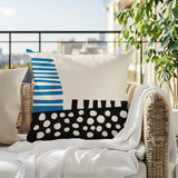 Nea Reversible Indoor/Outdoor Square Pillow